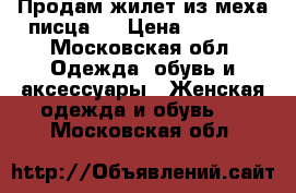 Продам жилет из меха писца!  › Цена ­ 8 500 - Московская обл. Одежда, обувь и аксессуары » Женская одежда и обувь   . Московская обл.